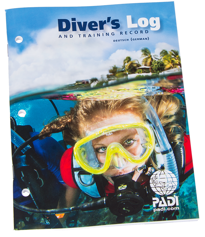 PADI Open Water Diver Logbuch
